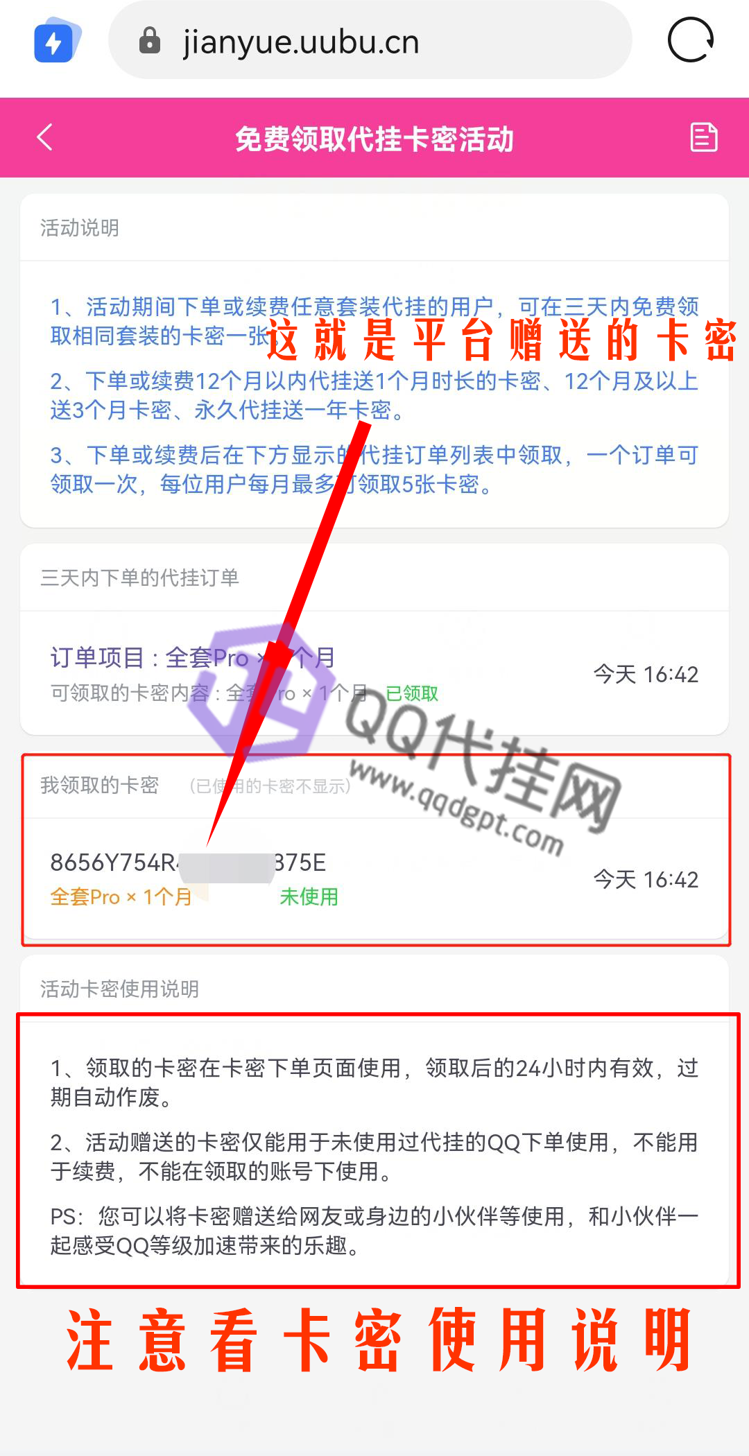 图片[3]-QQ代挂网回馈礼下单免费领卡密！-QQ代挂博客网